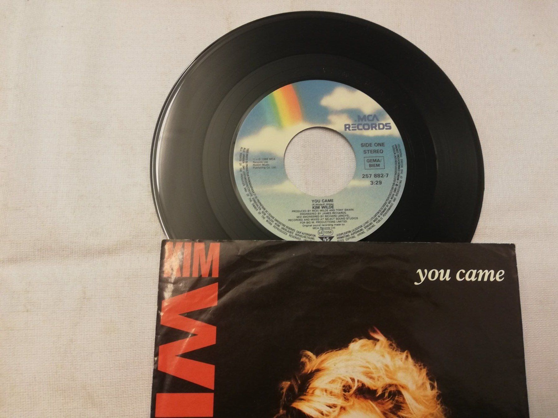 Dischi in vinile: KIM WILDE - YOU CAME (SINGLE 7") – Usato da Bern venduto da Vinylsound.ch 2