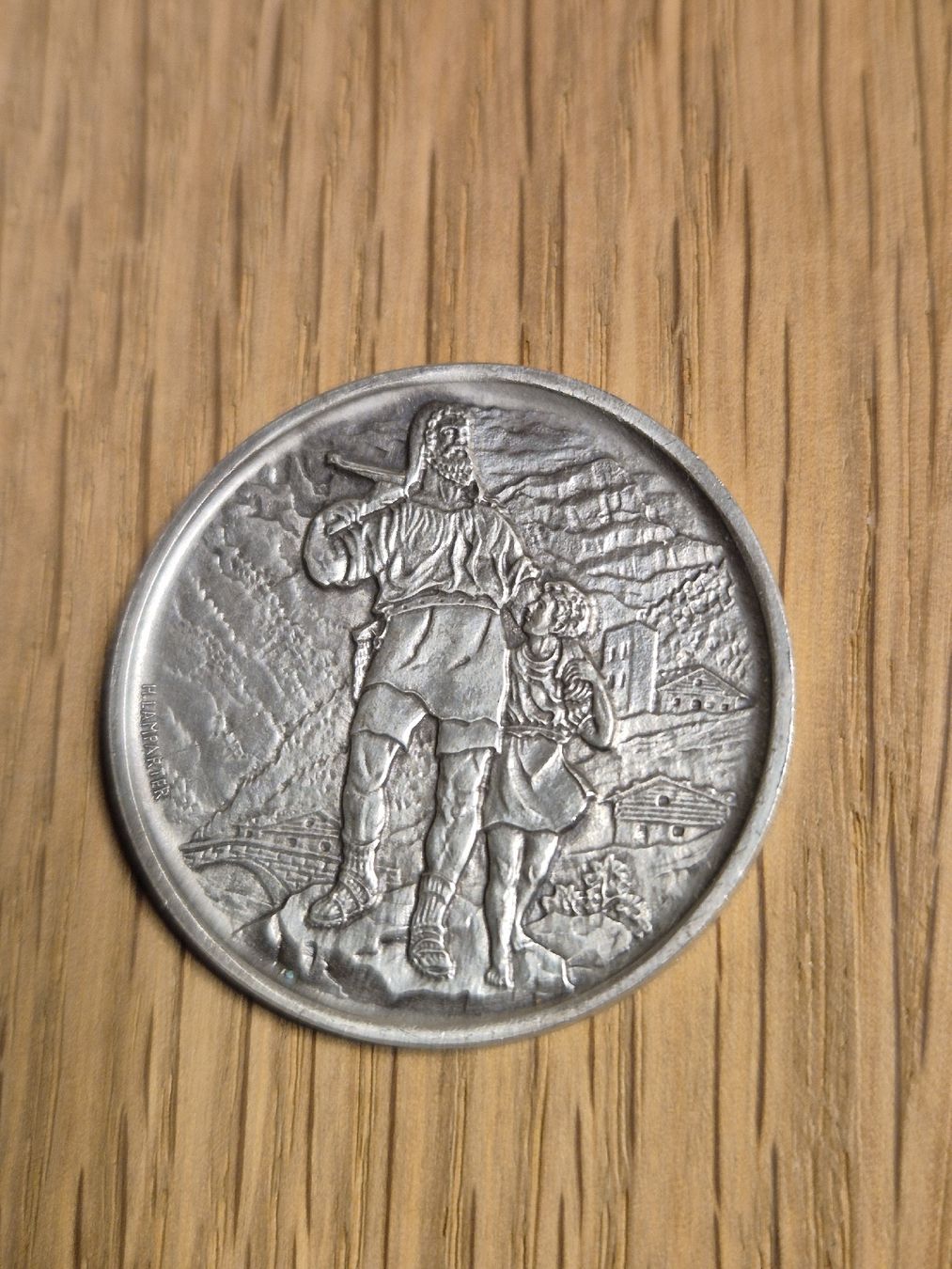 Medaillen: Medaille Tell-Denkmal Altdorf 1970 Silber – Gebraucht aus Mels von Goldenfalcon