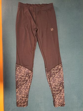 Asics Sportleggins MotionDry schwarz gemustert Grösse M