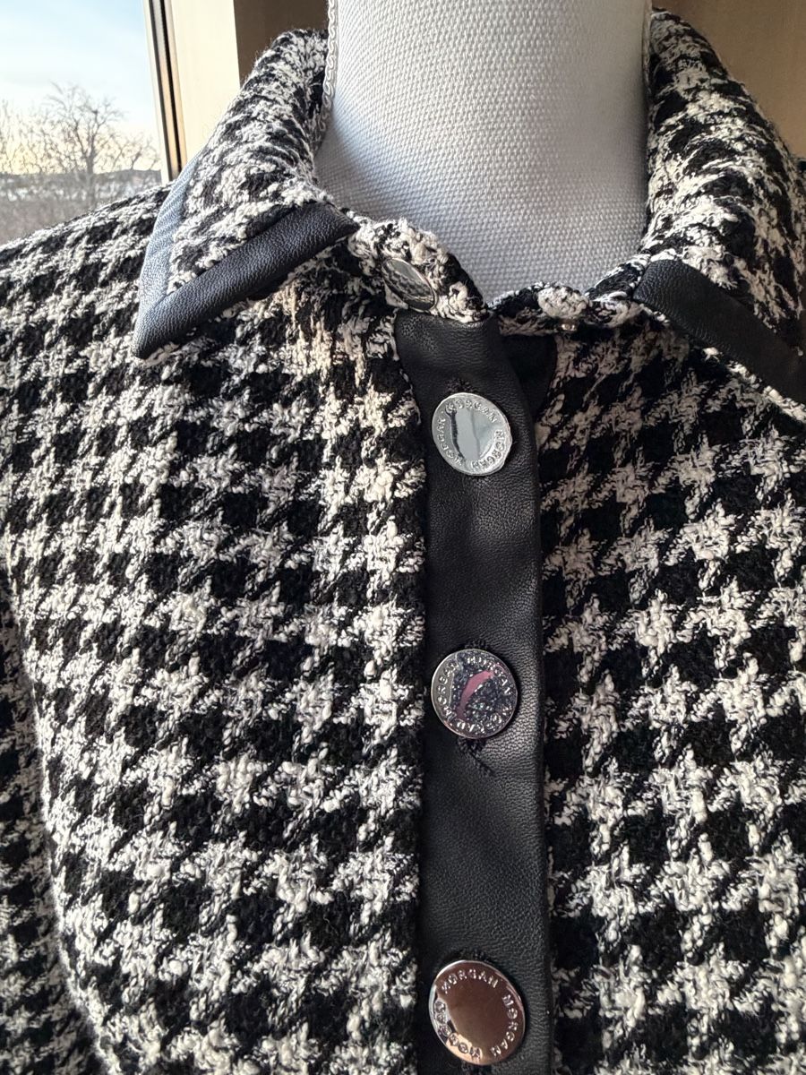 Morgan Vestiti: Morgan Houndstooth Dress, Size 42, Style! – Usato da Nyon venduto da Deb_D39 3