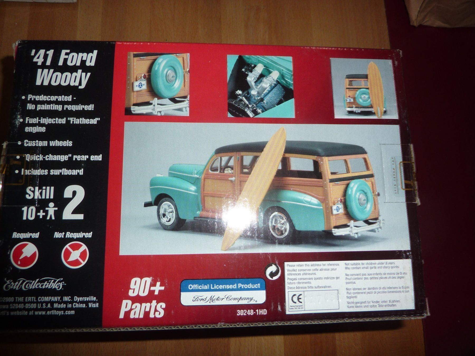 Modellini d'auto: FORD WOODY 1941 – Nuovo e nell'imballaggio originale da Balsthal venduto da bouteliee 1