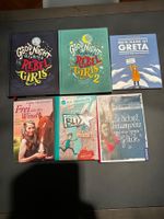 6 Jugendbücher (2 Englisch, 4 Deutsch) wie neu