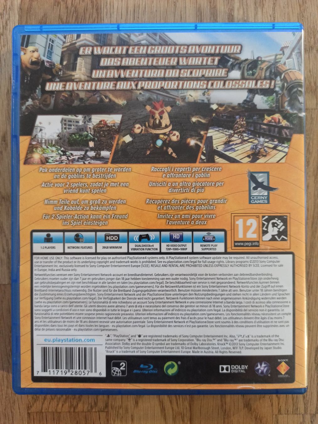 Giochi: Knack PS4 / PS5 – Usato da Oberweningen venduto da mar_87mx 1