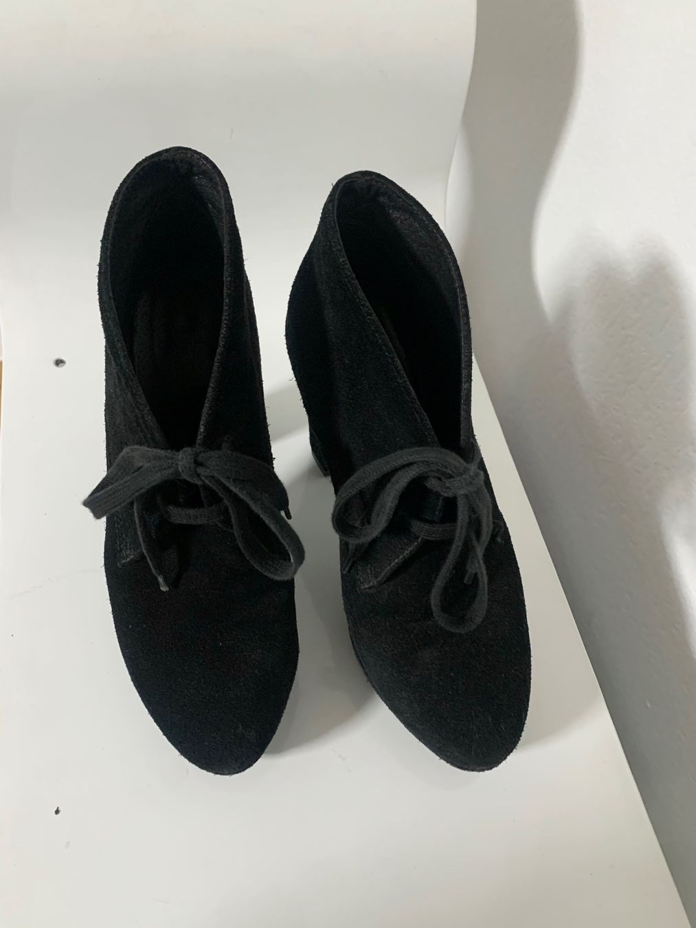 Benetton Scarpe da donna: BENETTON Compensées plateformes daim noir - taille 37 – Usato da Lausanne venduto da Xiaoxi 5