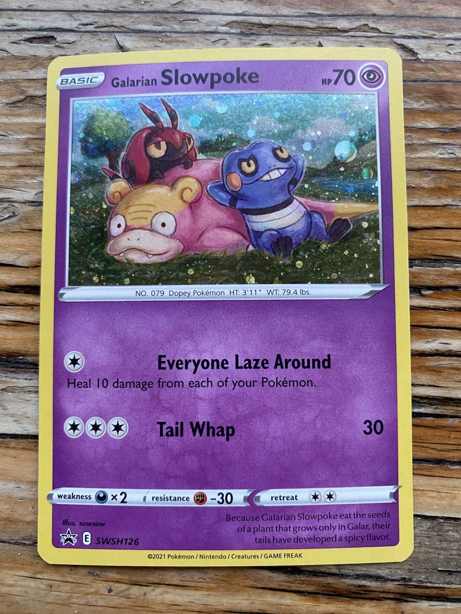Pokémon Carte collezionabili: Pokémon Galarian Slowpoke – Usato da Marthalen venduto da ml740