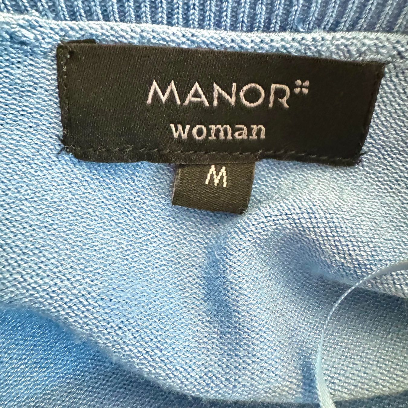 Maglioni & Felpe: MANOR Pull Bleu Manches Courtes - Taille M – Nuovo (secondo la descrizione) da Vevey venduto da secondlifevevey 2
