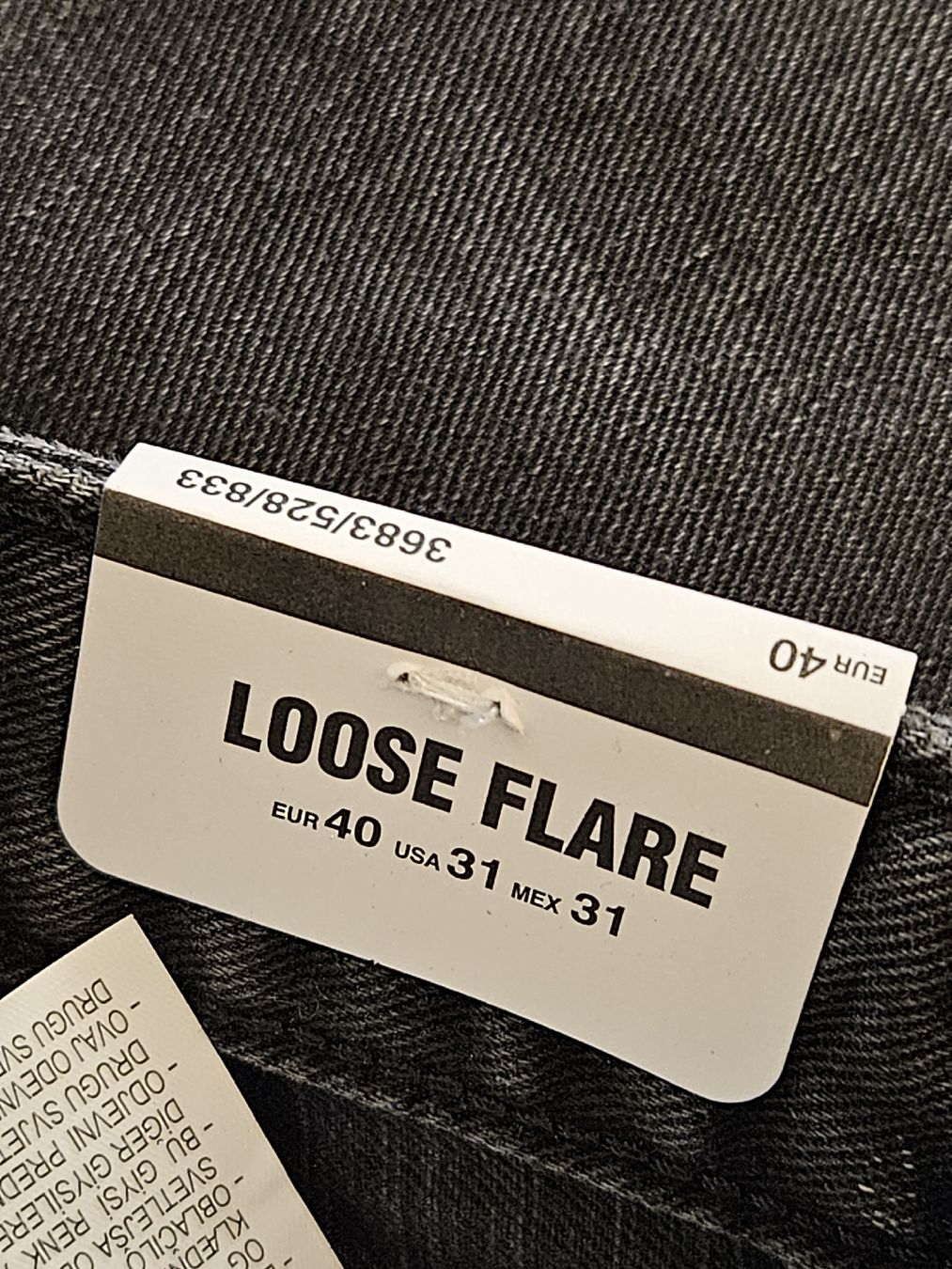 Pull&Bear Pantaloni: Jeans PULL&BEAR Loose Flare Herren Gr 40 neu – Nuovo e nell'imballaggio originale da Ormalingen venduto da nomolnoi 6