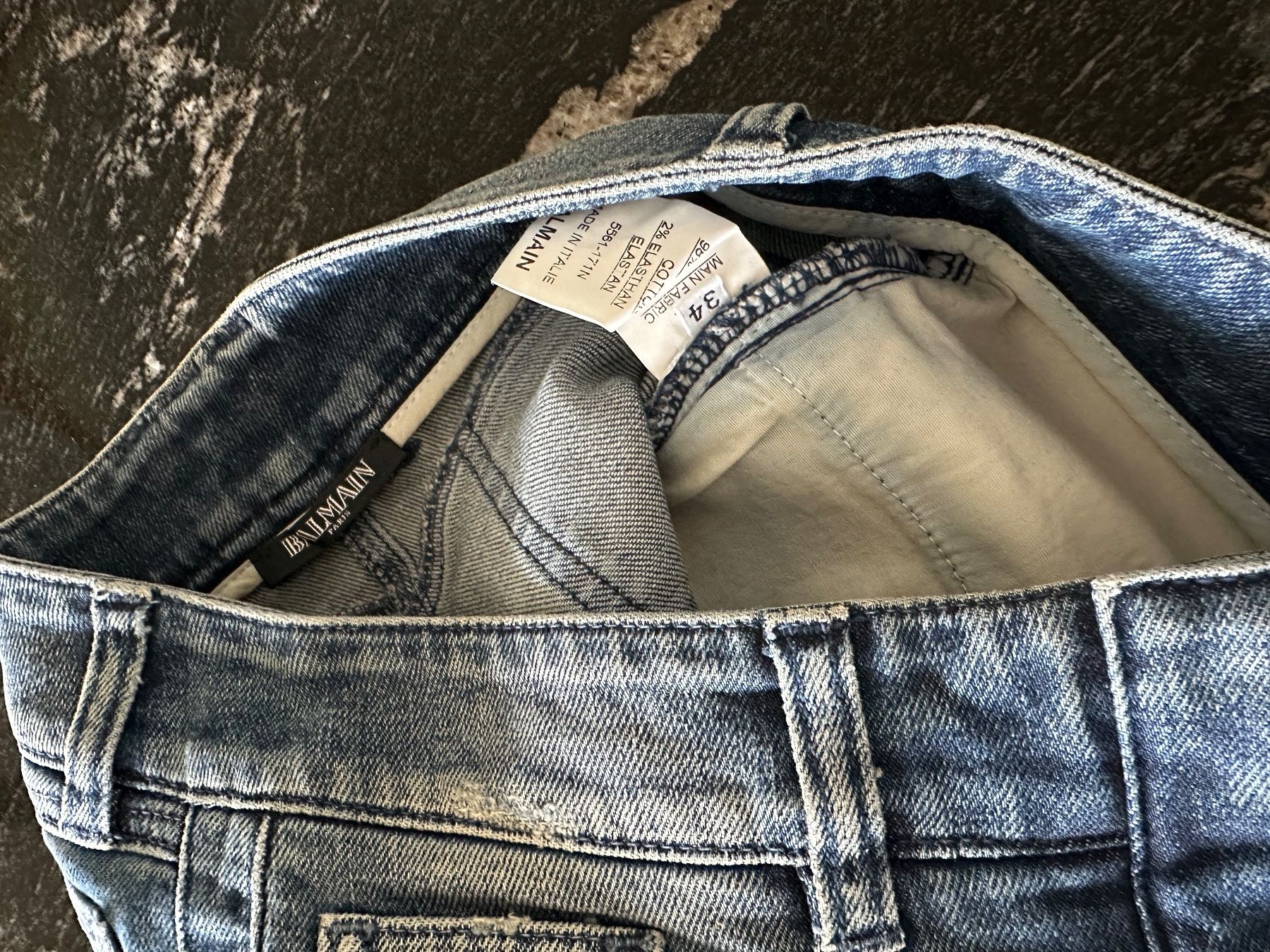 Balmain Jeans: Orig.Balmain jeans Gr.34 – Usato da Kloten venduto da Fibbit 1