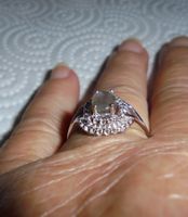 Echtschmuck: Labradorit-Silberring 17/53