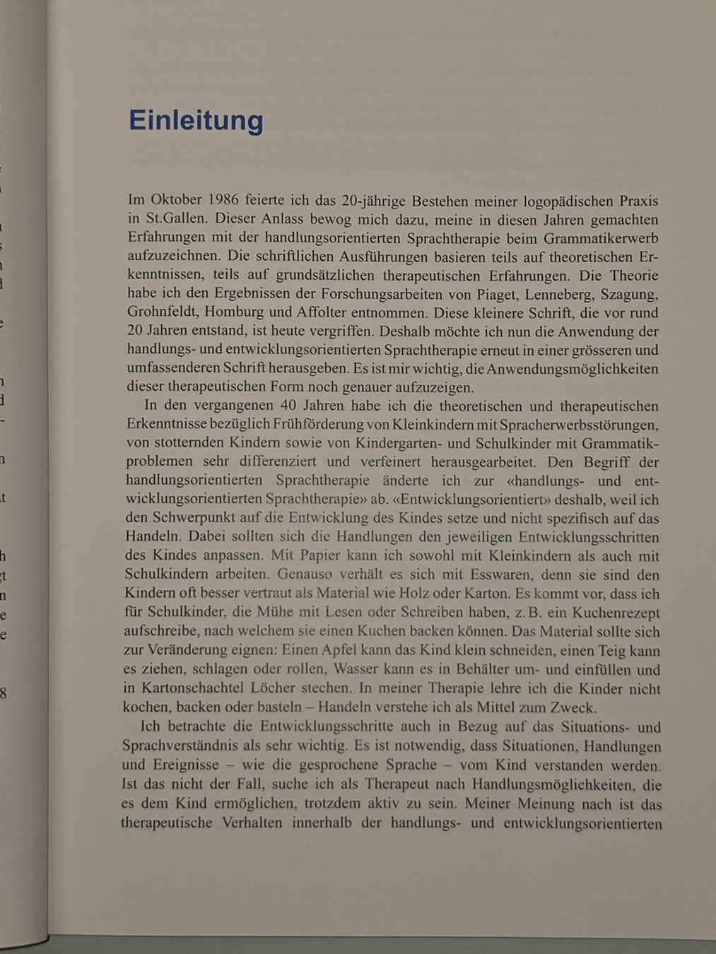 Libri: HANDELN DENKEN SPRACHE Sprachtherapie Logo Maja Eichholzer – Nuovo (secondo la descrizione) da Dürnten venduto da Bachtelrider_ 9