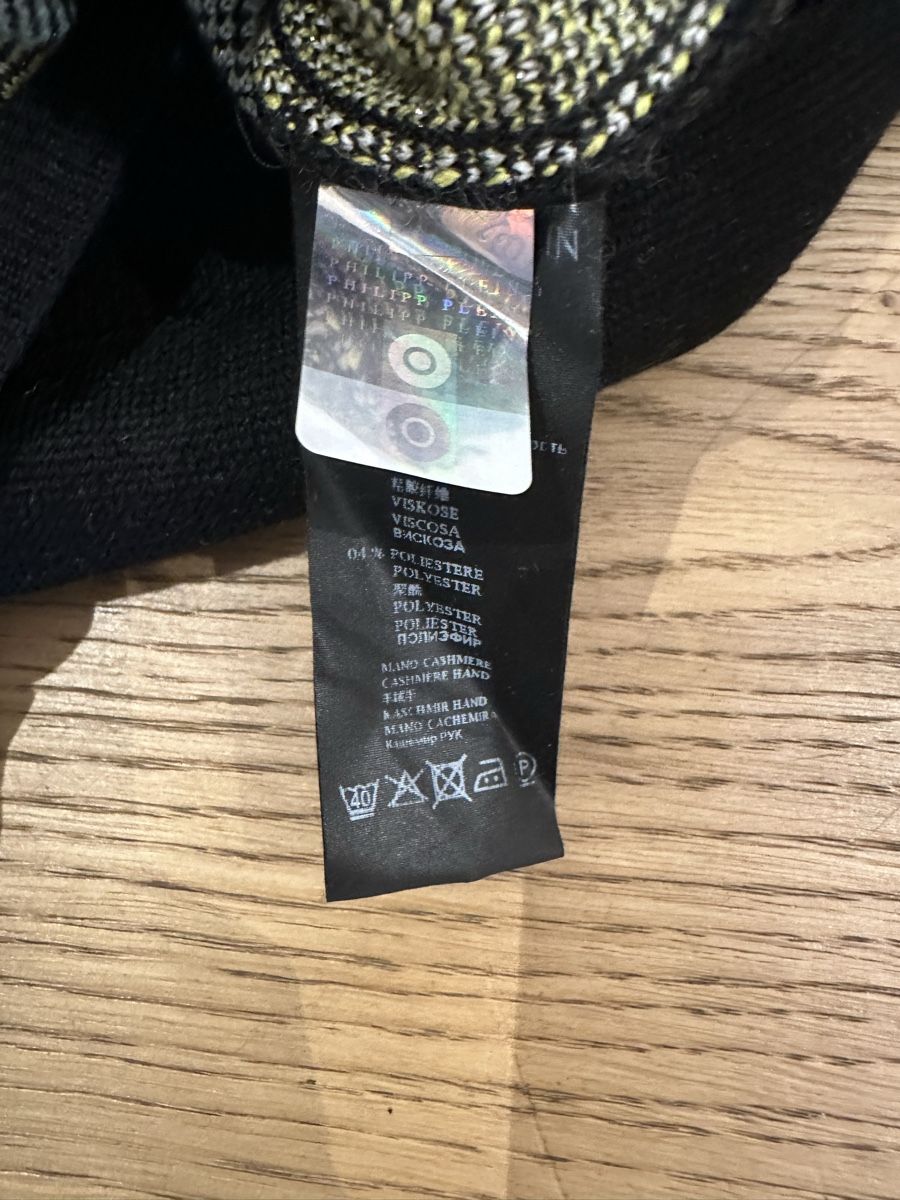 Philipp Plein Maglioni & Felpe: Philipp Plein Pullover Merino Wolle schwarz neuwertig – Nuovo (secondo la descrizione) da Hergiswil NW venduto da SilSa 3