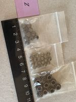 Perlen aus Metall zum basteln / Mix
