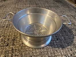 Küchensieb aus Aluminium Vintage