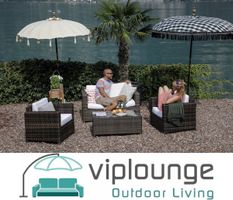 Gartenlounge Farbe braun