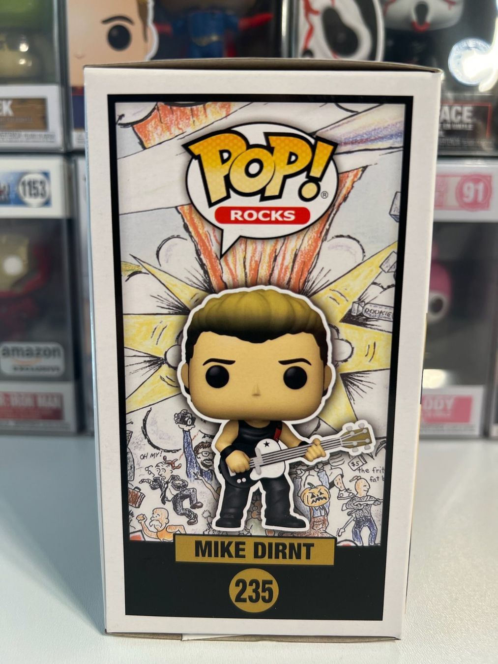 Funko Statuette: Funko POP! Rocks Green Day Mike Dirnt – Nuovo e nell'imballaggio originale da Le Mouret venduto da perfectbijou 1