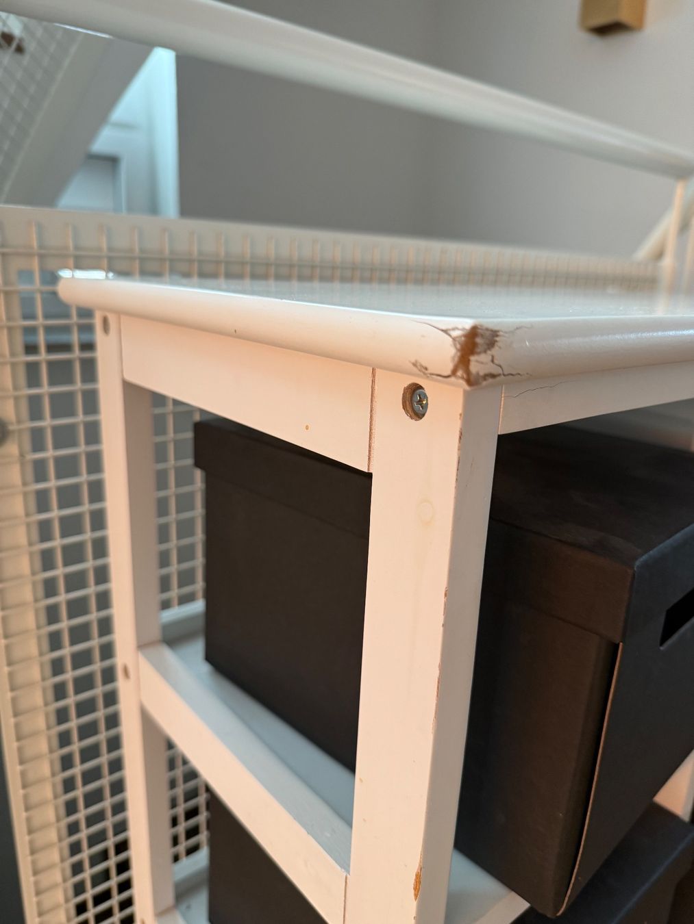 Scaffali: Regal weiss mit neun Fächern - Shabby chic – Usato da Belp venduto da Lulanis 7