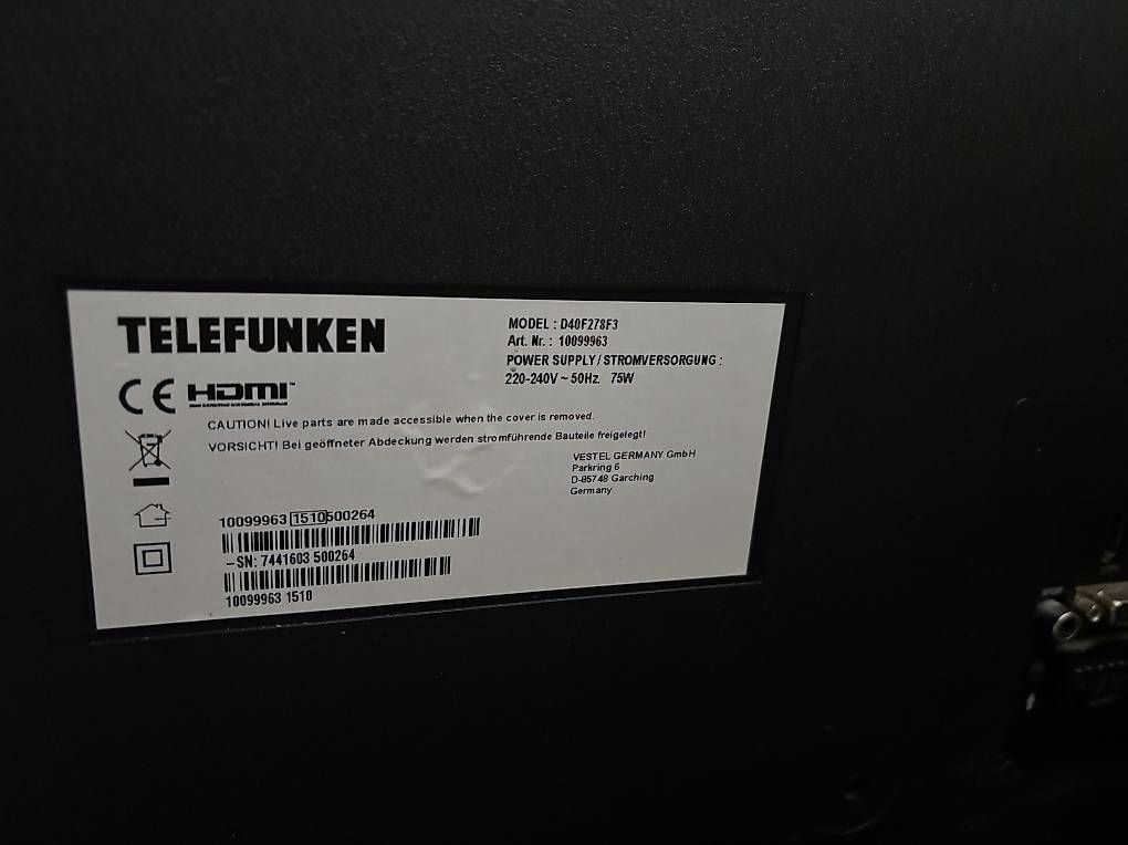 Fernseher: Fernseher – Gebraucht aus Zofingen von Zysset_M 1