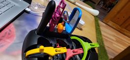 Tupper Set 6 Klick mit 3 Schälern , Universal ,Breit,  Hoch