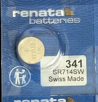 Renata 341 SR714SW Batterie, neu, lange haltbar!
