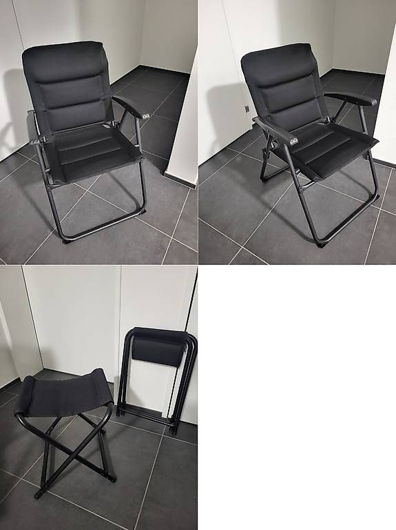 Set di tavolo e panche: Campingtisch und 3 Stühle, 2 Hocker – Usato da Meisterschwanden venduto da Michael_Wuethrich 1