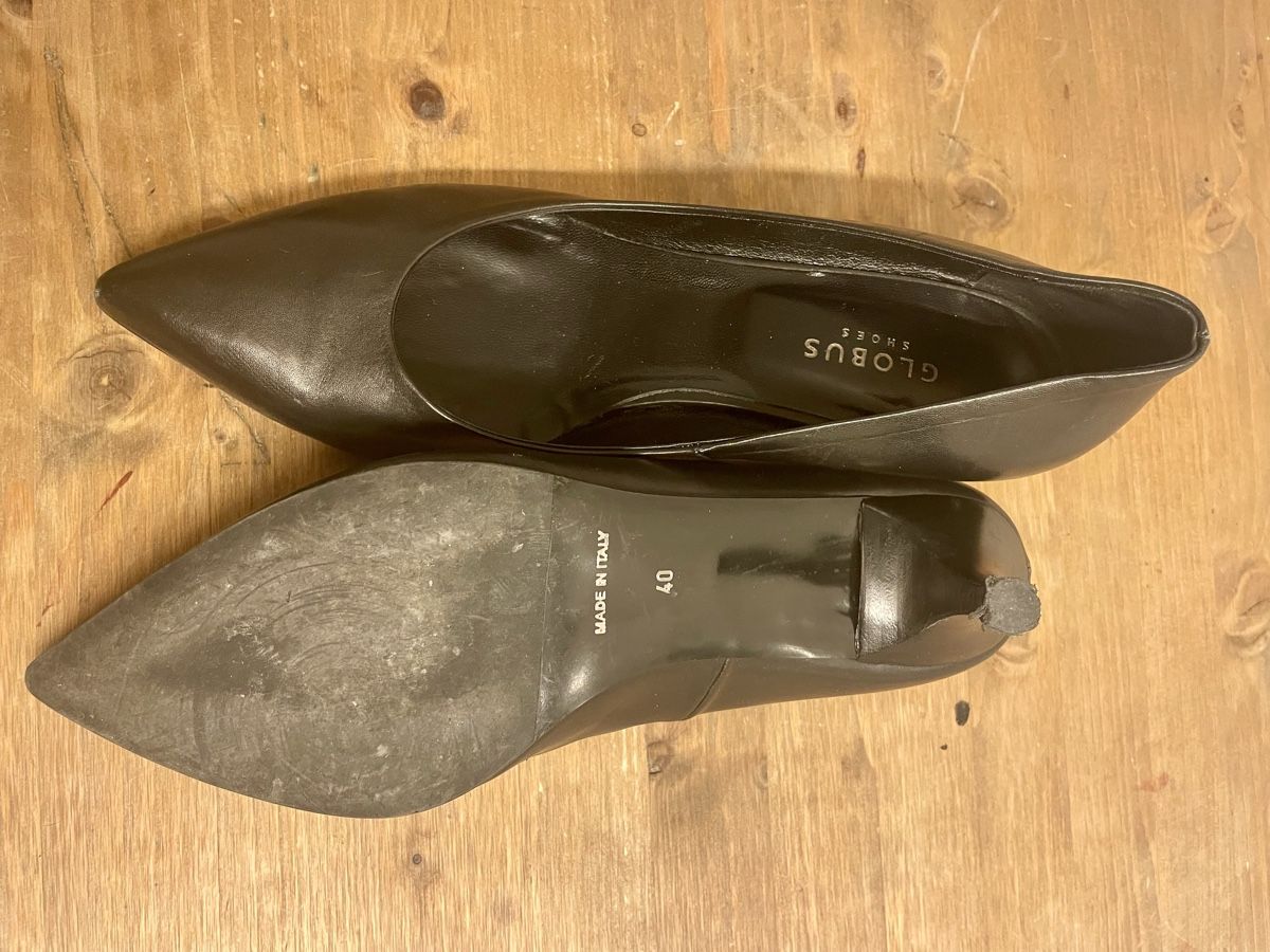 Globus Scarpe da donna: Globus Leder-Pumps, schwarz Gr. kleines 40 – Usato da Gockhausen venduto da AnneT07 3