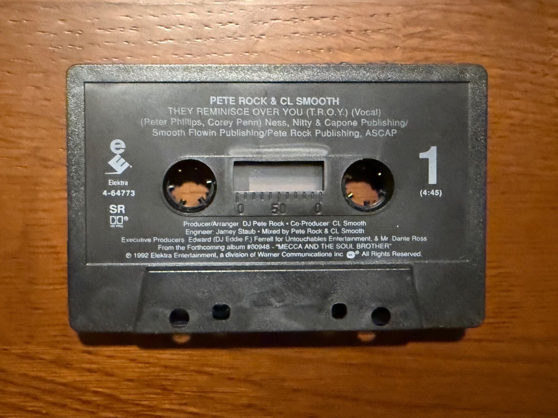 Musicassette: Pete Rock & CL Smooth - T.R.O.Y. / cassette MC – Usato da Delémont venduto da cpop 1