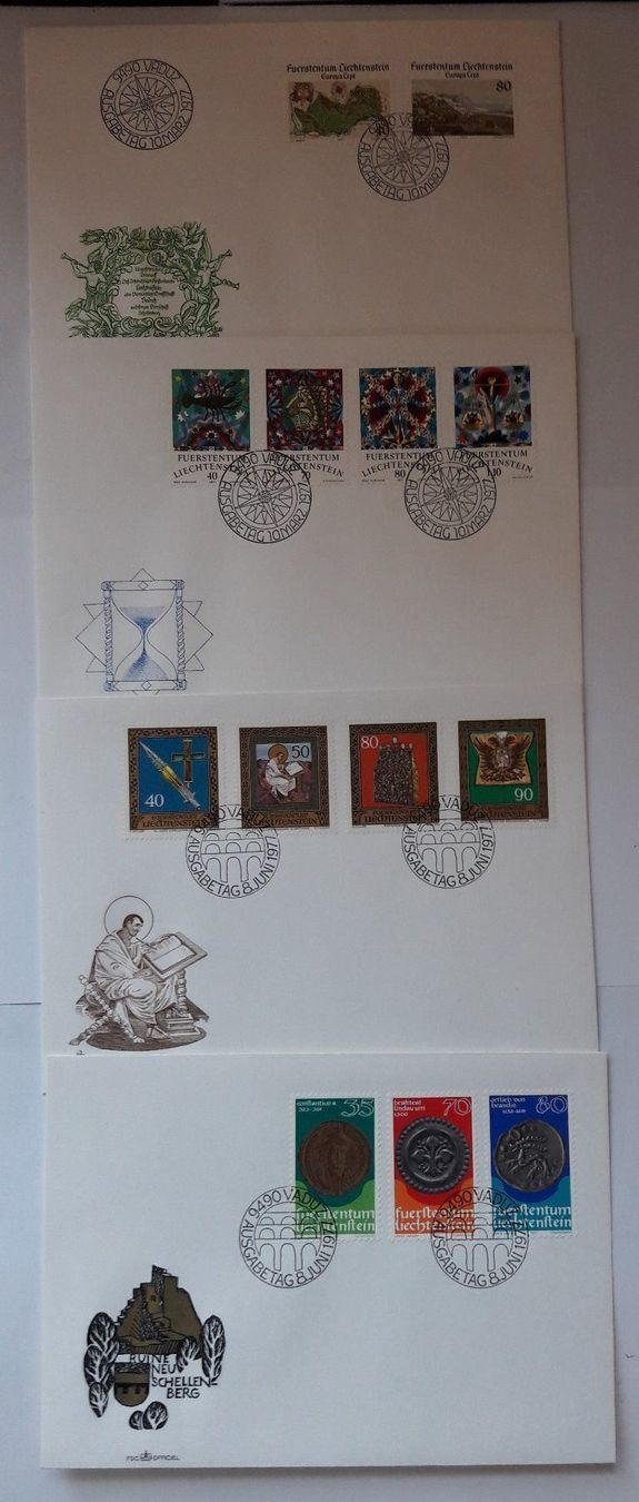 Tous les timbres: 1977 JSD / FDC – Neuf (Voir description) à Alten par Regenwasser