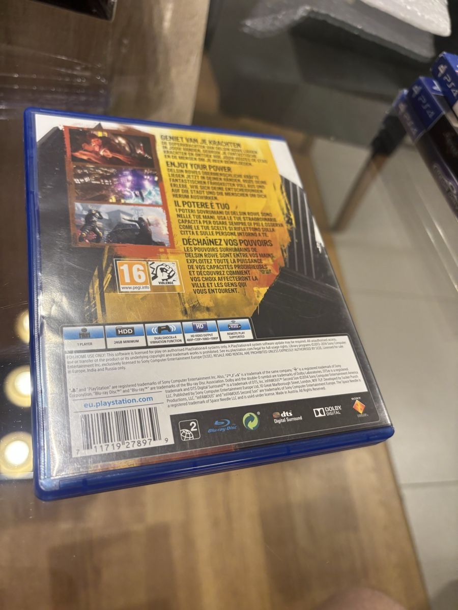 Sony Jeux: inFAMOUS Second Son - PS4 – D'occasion à Lichtensteig par Foka11 2