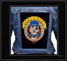 Rückenaufnäher *Guns N' Roses* / Original Back Patch