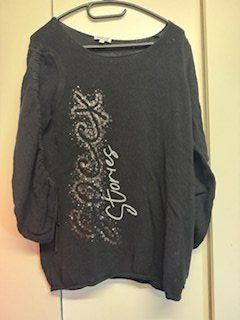 Soccx Strickpullover schwarz 38/M