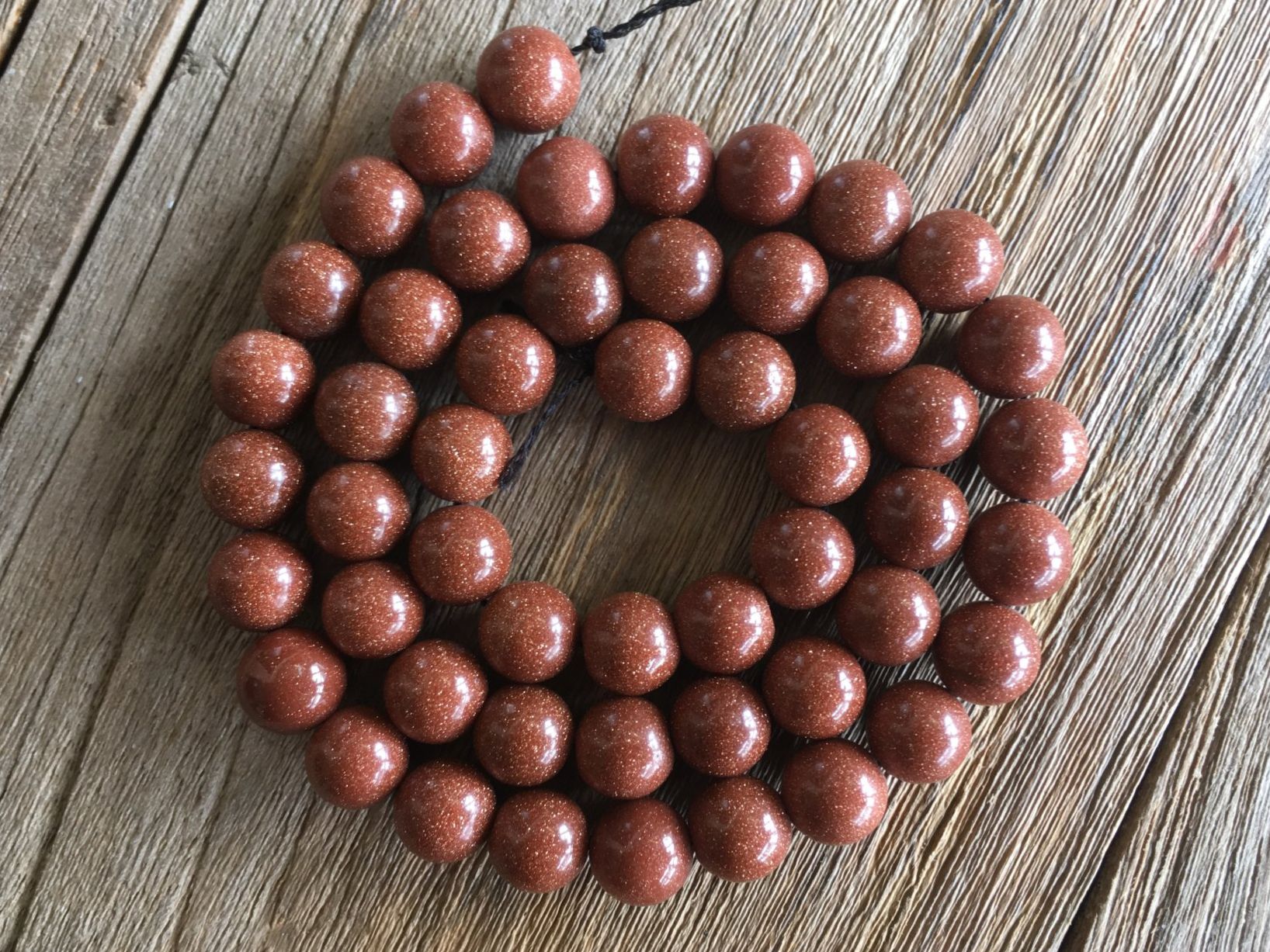 Catenine: GOLDFLUSS  KUGELN 8mm LÄNGE 39cm – Nuovo e nell'imballaggio originale da Aesch ZH venduto da LiquidAktion 5