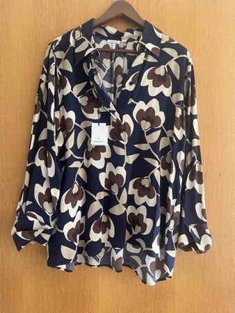 Seidensticker Blouse Women Floral Print Size 42 New with tag