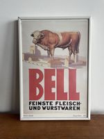 Lithographie Affiche Publicitaire August Haas pour Bell