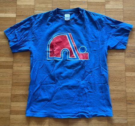 Vintage Quebec Nordiques NHL T-Shirt Eishockey Gr. M