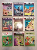 Lot de 9 bandes dessinées Martin Milan Godard BD