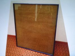 Wechselrahmen blau metall
