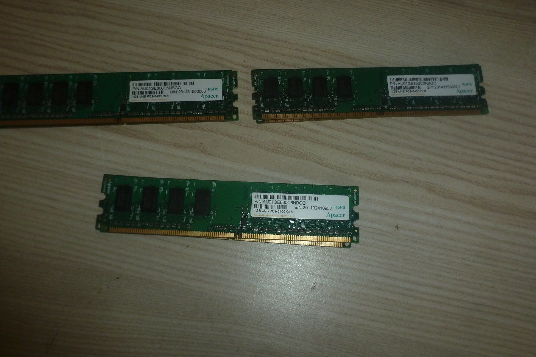 PC: APACER  7 Desktop Computer RAM * 1GB – Usato da Emmen venduto da newcar4you 4