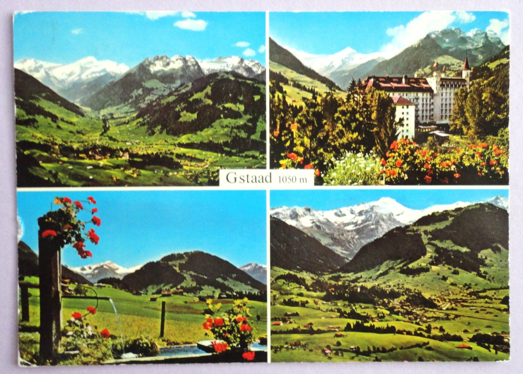 Cartoline postali: Gstaad 1050 m – Usato da Fétigny venduto da Billy2miny