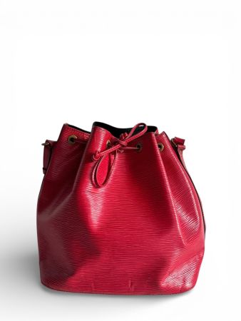 Louis Vuitton Petit Noe Epi rot sac Tasche