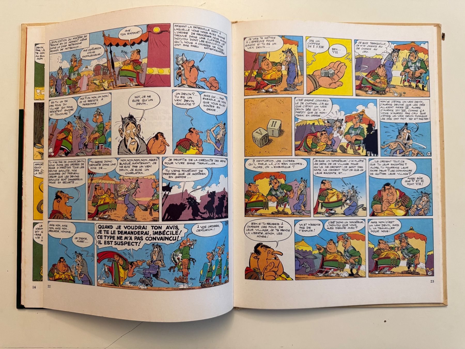 Fumetti: Asterix - LE DEVIN - HARDCOVER - 1972 – Usato da Münsingen venduto da Ganjam 5
