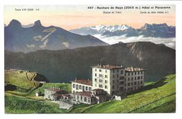 Rochers de Naye (VD) Hôtel et Panorama - um 1915