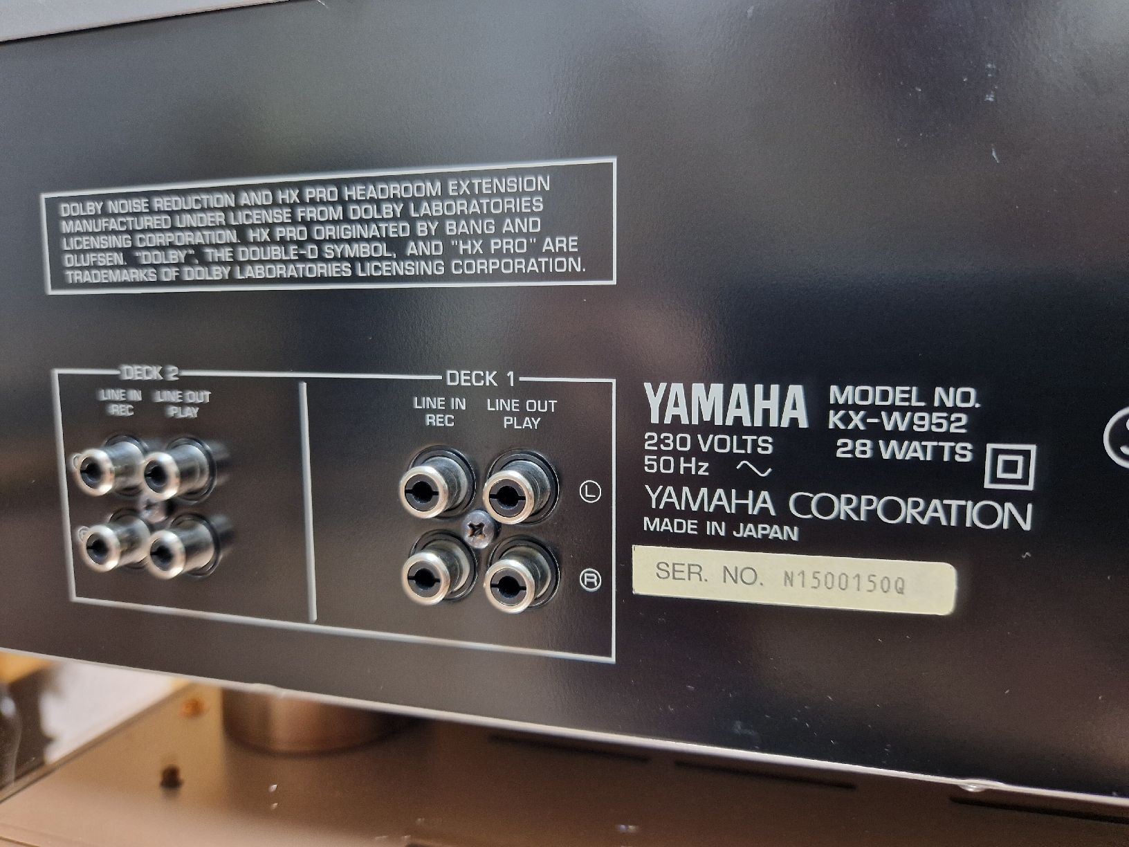 Yamaha Registratori: Yamaha KX-W952 – Usato da Arbon venduto da Mayak_Sound 9