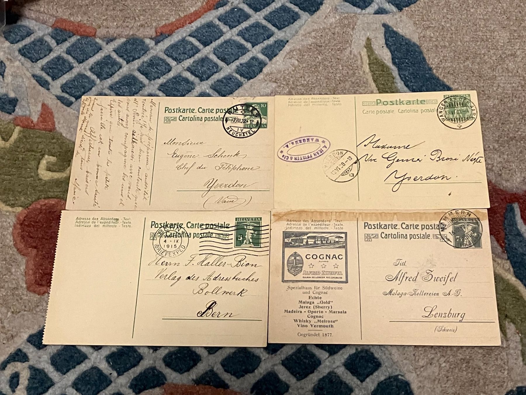 Tous les timbres: 4 Postkarten – Neuf (Voir description) à Koblenz par Markenhimmel