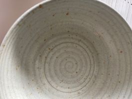 Töpferei Keramik Taizé XL Schüssel Farbe okomé warmes grau