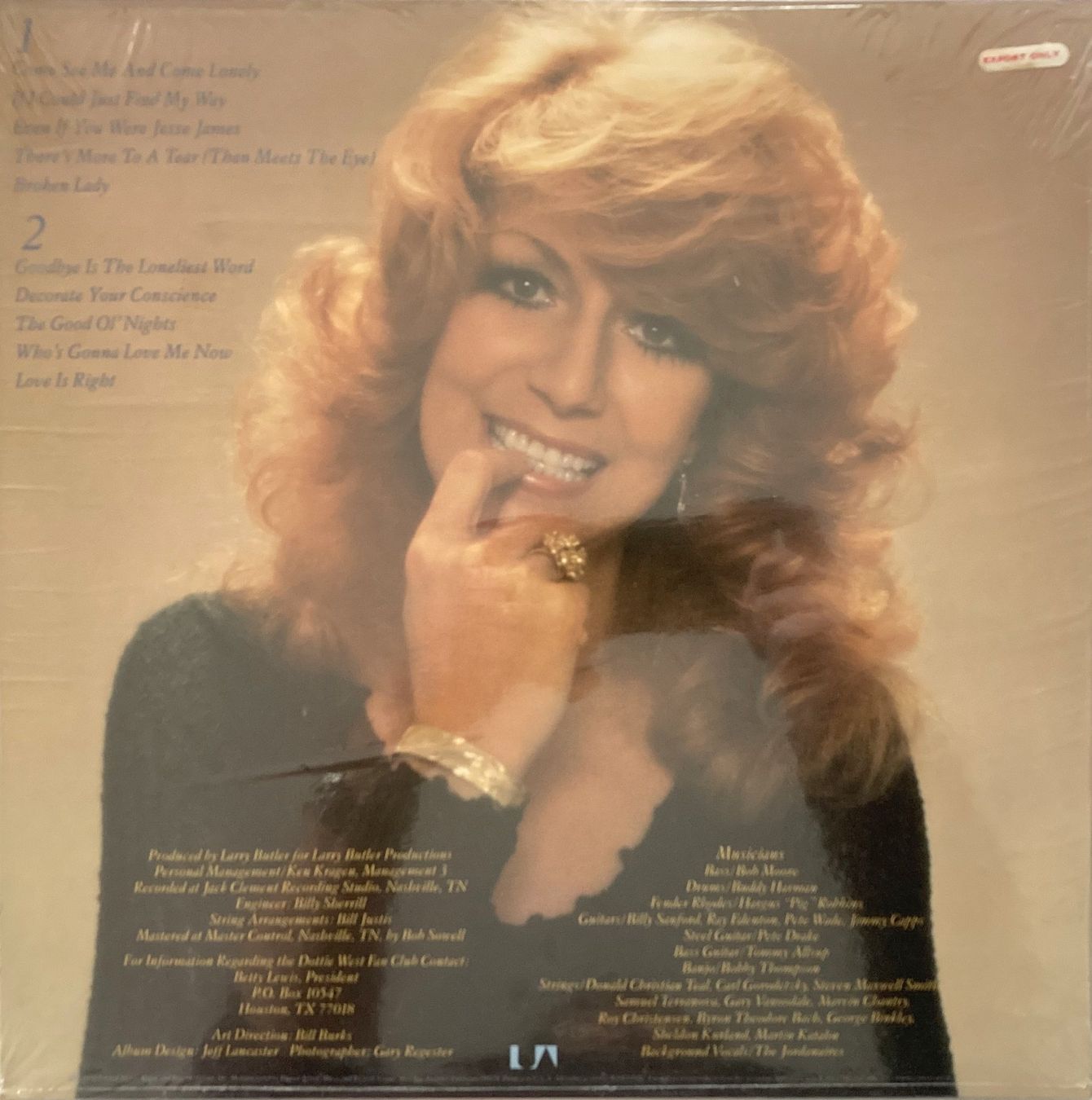 Dischi in vinile: DOTTIE WEST - DOTTIE – Nuovo e nell'imballaggio originale da Bottens venduto da hotter-than-hell 1