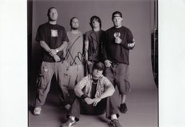 Limp Bizkit Fred Dunst Autogramm signiert Foto 20x30cm