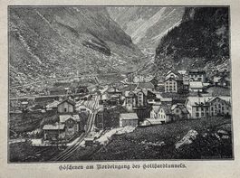 Antik Druck, 1902 - Göschenen
