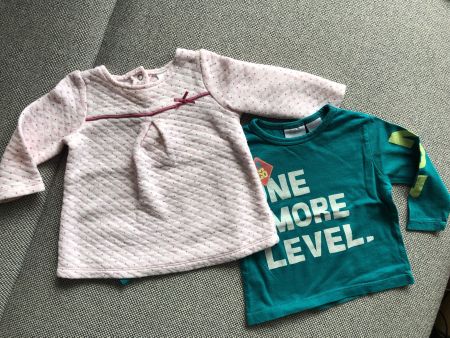 2 Baby Shirts Set (3-6months)