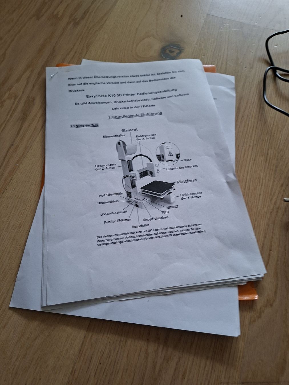 Stampanti 3D: Easy Threed mini 3d Drucker – Usato da Oberengstringen venduto da Pepper6 3
