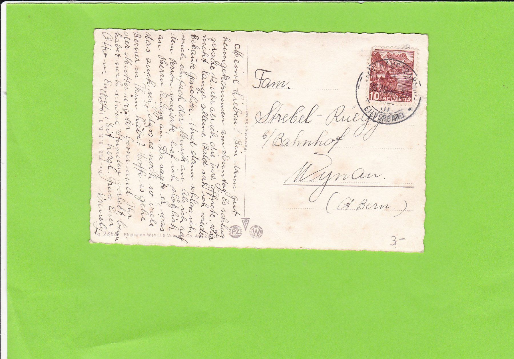 Cartoline postali: Axenstrasse-belebt – Usato da St. Peterzell venduto da neckertal 1